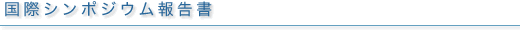 国際シンポジウム報告書
